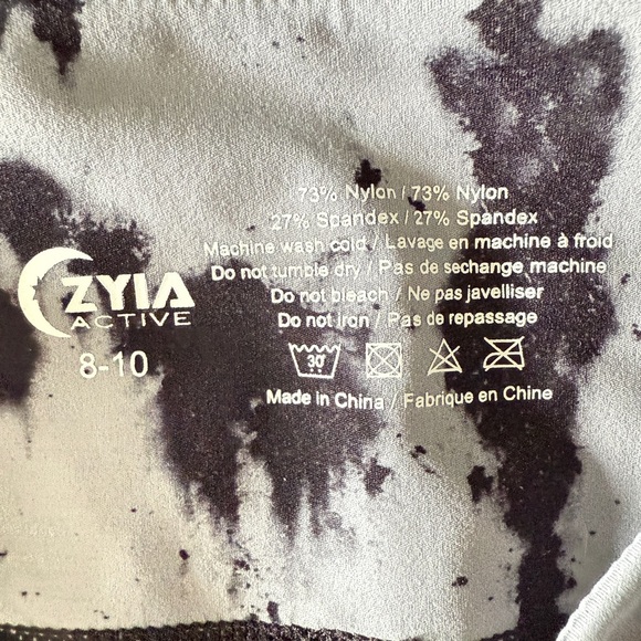 Zyia Active Slate Oxidation Soft N Snug 7/8 Leggings - Picture 5 of 5